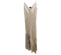 Tory Burch - Star Lace Slip Dress - Femme - Robes - Jaune - Taille: 36 FR