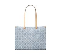 Tory Burch - T Monogram Denim Tote - Femme - Sacs - Bleu - Taille: ONE Size