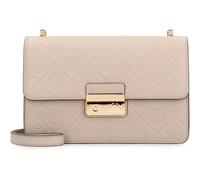 Tory Burch - T Monogram Leather Shoulder Bag - Femme - Sacs - Gris - Taille: ONE Size