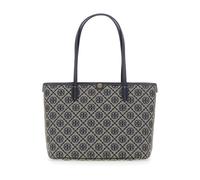 Tory Burch - T Monogram Small Zip Tote - Femme - Sacs - Bleu - Taille: ONE Size