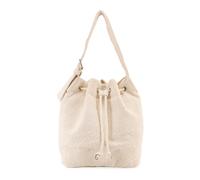 Tory Burch - T Monogram Terry Bucket Bag - Femme - Sacs - Beige - Taille: ONE Size