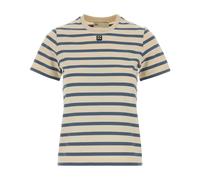 Tory Burch - T-shirt en coton brodé - Femme - Tops - Multicolore - Taille: 36 FR