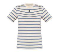 Tory Burch - T-shirt en coton rayé - Femme - Tops - Bleu - Taille: 42 FR