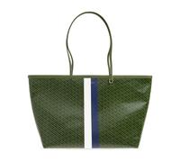 Tory Burch - The Racer Shopper Bag - Femme - Sacs - Vert - Taille: ONE Size