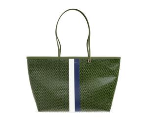 Tory Burch - The Racer Shopper Bag - Femme - Sacs - Vert - Taille: ONE Size