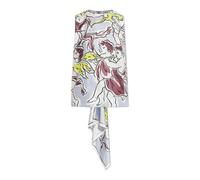 Tory Burch - Top en soie avec foulard - Femme - Tops - Multicolore - Taille: 38 FR