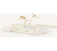 Tory Burch Tory Burch White Mini Miller Flat Thong Sandals