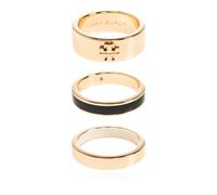 Tory Burch - Trois Bagues - Femme - Accessoires - Jaune - Taille: 46 MM
