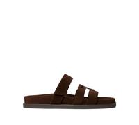 Tory Burch, Femme, Chaussures, Brun, Taille: 37 EU Sandales de sport en cuir marron