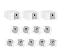 TOSAVGA Lot de 12 Sacs Aspirateur pour Ecovacs DEEBOT X8 Omni/X8 Pro Omni/T50 Omni/T50 Pro Omni/T50 Max Pro Omni/T80 Omni/X9 Pro Omni/T30C Pro Omni Robot Aspirateur, 3,6L Capacité Pièces de Rechange