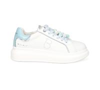 Tosca Blu - Baskets en cuir blanc avec des balles multicolores - Femme - Chaussures - Blanc - Taille: 36 EU