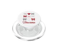 Toscana Coquette Bow pour Filles PopSockets PopGrip pour MagSafe