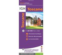 Toscane 1/250000 - Collectif - Ign Institut Geographique National - broché - Atlas / carte