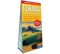 Toscane. Florence, Sienne, Pise carte et guide plastifiés (2en1 : guide et carte)