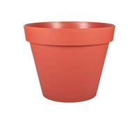 Toscane Pot de fleurs rond 48 cm 43 L Terre cuite Polypropylène - Résistant gel UV