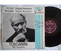 Toscanini - Elgar Enigma Variations, Brahms Haydn Variations [LP]
