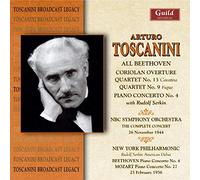 Toscanini - Ouverture De "Coriolan" - Quatuors N°13 & 9 - Concerto Pour Piano N°4