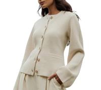 Toseky Cardigans pour Femmes - Cardigans Amples à Manches Cloche Fines | Cardigans d'extérieur, Manteau léger à Manches Longues pour Femme pour Le Printemps, à Porter au Quotidien et pour la Plupart