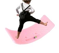 Toseky Planche d'équilibrage pour enf Ants? Planche à Bascule à équilibre Ouvert,Équipement d’entraînement d’équilibre pour garçons Filles. en fants, Peuvent contenir jusqu'à 25 kg pour Une util
