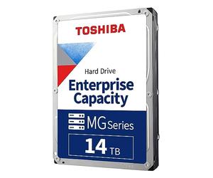 Toshiba 14TB Enterprise Internal Hard Drive - MG Series 3.5' SATA HDD Mainstream server and storage, 24/7 Reliable Operation, Hyperscale and cloud storage(MG07ACA14TE)