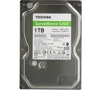Toshiba 1TB S300 Surveillance HDD - 3.5' SATA Internal Hard Drive Supports up to 64 HD Cameras at a 180TB/Year workload (HDWT720UZSVA)