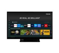 Toshiba 24WV3F63DG Téléviseur LED smart, 24'' HD,assistant vocal, noir