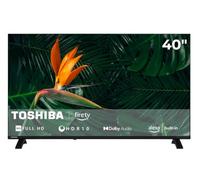Toshiba 40LF2663DAZ Téléviseur 40" Smart TV Full HD Amazon Fire TV HDR | 2 x HDMI | 1 x USB | Bluetooth | Commande vocale Alexa | Dolby Audio | Triple tuner DVB-C/-S2/-T2 | Année modèle 2026