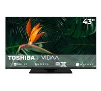 Toshiba 43LV3F63DA Téléviseur Smart TV VIDAA Full HD HDR Smart TV avec Triple Tuner et Bluetooth TV LED 43LV3F63DA