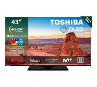 Toshiba 43QV3463DG TV 109,2 cm (43") 4K Ultra HD Smart TV Noir 250 cd/m²