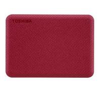 Toshiba Canvio Advance - Disque dur - 4 To - externe (portable) - 2.5" - USB 3.2 Gen 1 - rouge Rouge G