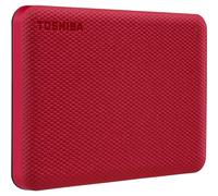 Toshiba Canvio Advance disque dur externe 2 To 2.5" USB Type-A 2.0/3.2 Gen 1 (3.1 Gen 1) Rouge
