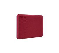 Toshiba Canvio Advance HDTCA10XR3AA Disque dur externe portable USB 3.0 Rouge 1 To