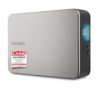 Toshiba Canvio Flex 4 TB - Disque Dur Externe (HDD) Portable 2,5'' pour Mac, Windows PC, Smartphone et Tablette, Compatible avec la Plupart des appareils USB-C et USB-A, Argent Chaud (HDTX240ESCCA)