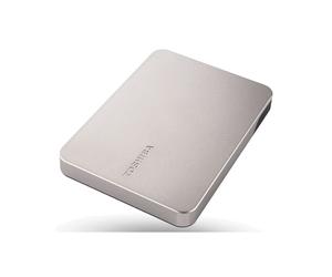 Toshiba Canvio Flex 4 To SSD Externe 2.5" USB Type-A 3.2 Gen 1, Lecture 5000 Mo/s, Argent - HDTX240ESCCA (78x109x19.5mm, 202g)