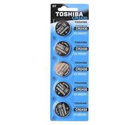 Toshiba CR2430 Lot de 4 piles bouton au lithium 3 V