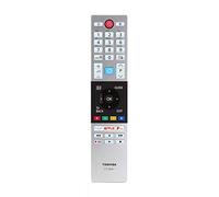 Toshiba CT-8541 CT8541 30101774 RC42150P Véritable télécommande pour Les téléviseurs LED intelligents avec Prime Video Netflix Freeview F Play Boutons
