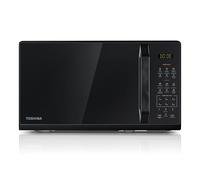 Toshiba Micro-ondes 20L MW3-EM20PE(BM), Micro-ondes sur Pied, 800W,6 Menus Automatiques, avec Éclairage LED Brillant, Noir