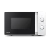 Toshiba MW2-MG20P(WH) Micro-ondes 3 en 1 avec gril, 20 L, 5 niveaux réglables, minuterie, 800 W, gril 1000 W, blanc