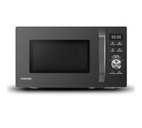 Toshiba MW3-AG20PE(BK) Four à micro-ondes 3 en 1 20 L avec Gril, décongélation automatique, micro-ondes, gril, combiné, 5 niveaux de puissance, 8 programmes automatiques, nettoyage facile, noir