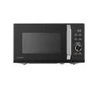 Toshiba MW3-AG20PE(SL) Micro-ondes avec grill, 20 l, 3 en 1, 1000 W, décongélation, micro-ondes, grill, combi, 5 niveaux de puissance, 8 programmes automatiques, nettoyage facile, noir et argent