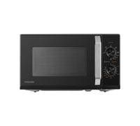 Toshiba MW3-MG20PE(BK) Micro-ondes 20L, 700W, Grill 1000W, Noir | Compact 440mm, 5 Niveaux de Puissance Réglables, 3 Modes Combinés, Plateau Tournant Verre, Triple Sécurité