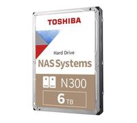 N300 NAS - Disque dur - 6 To - interne - 3.5" - SATA 6Gb/s - 7200 tours/min - mémoire tampon : 512 Mo