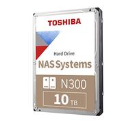 Toshiba N300 HDWG11AXZSTA Disque Dur Interne NAS 3,5" 10 to SATA 6 Go/s 7200 TR/Min 256 Mo