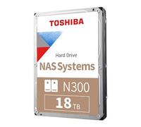Toshiba N300 HDWG51JXZSTA Disque Dur Interne NAS 3,5" CMR SATA 6 Go/s 7200 TR/Min 512 Mo de Cache