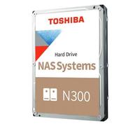 Toshiba N300 NAS - Disque dur - 20 To - interne - 3.5" - SATA 6Gb/s - 7200 tours/min - mémoire tampon : 512 Mo