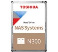 Toshiba N300 NAS - Disque dur - 4 To - interne - 3.5" - SATA 6Gb/s - 7200 tours/min - mémoire tampon : 512 Mo
