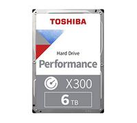 Toshiba X300 Performance - Disque dur - 6 To - interne - 3.5" - SATA 6Gb/s - 7200 tours/min - mémoire tampon : 256 Mo G