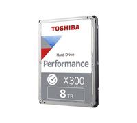 Toshiba X300 Performance - Disque dur - 8 To - interne - 3.5" - SATA 6Gb/s - 7200 tours/min - mémoire tampon : 256 Mo