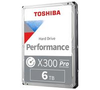 Toshiba X300 Pro HDWR460XZSTB Disque Dur Interne 3,5" Haute Performance de Charge de Travail 6 to pour Les Professionnels créatifs - Taux de Charge de Travail jusqu'à 300 to/an CMR SATA 6 Go/s 7200