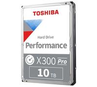 Toshiba X300 PRO HDWR51AXZSTB Disque dur interne 3,5" haute performance de charge de travail pour les professionnels créatifs jusqu'à 300 To/an Taux de charge de travail CMR SATA 6 Go/s 7200 tr/min